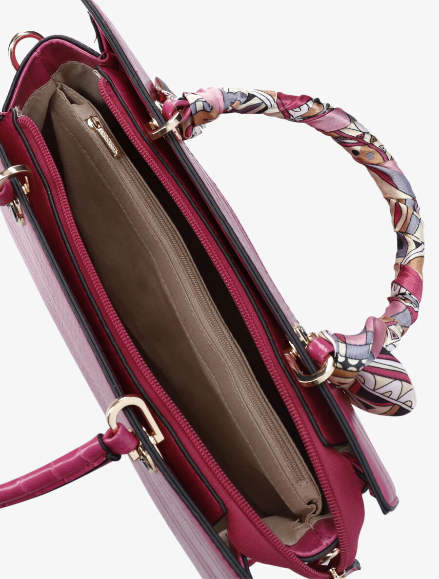 Sac à main Cordélia - Fushia - Image 4
