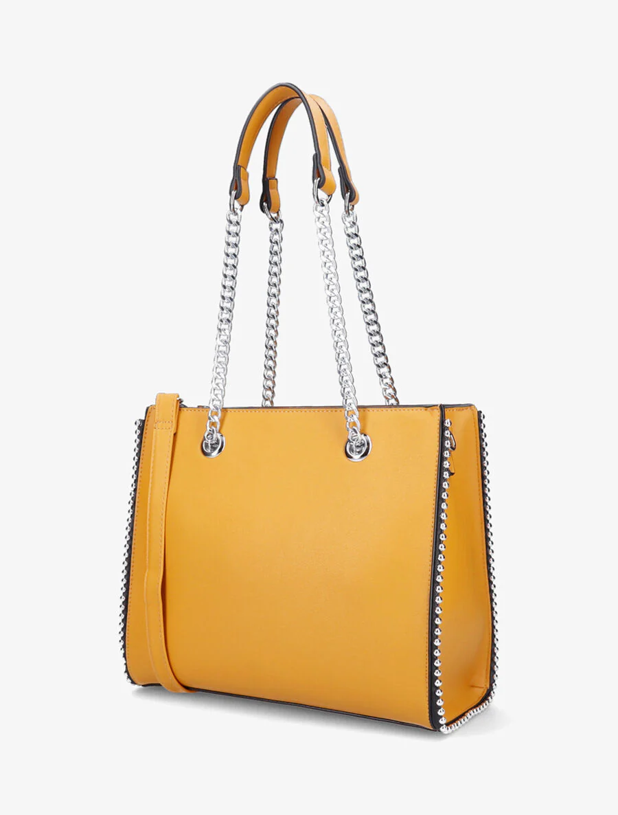 Sac à main Daphné - Jaune moutarde - Image 2