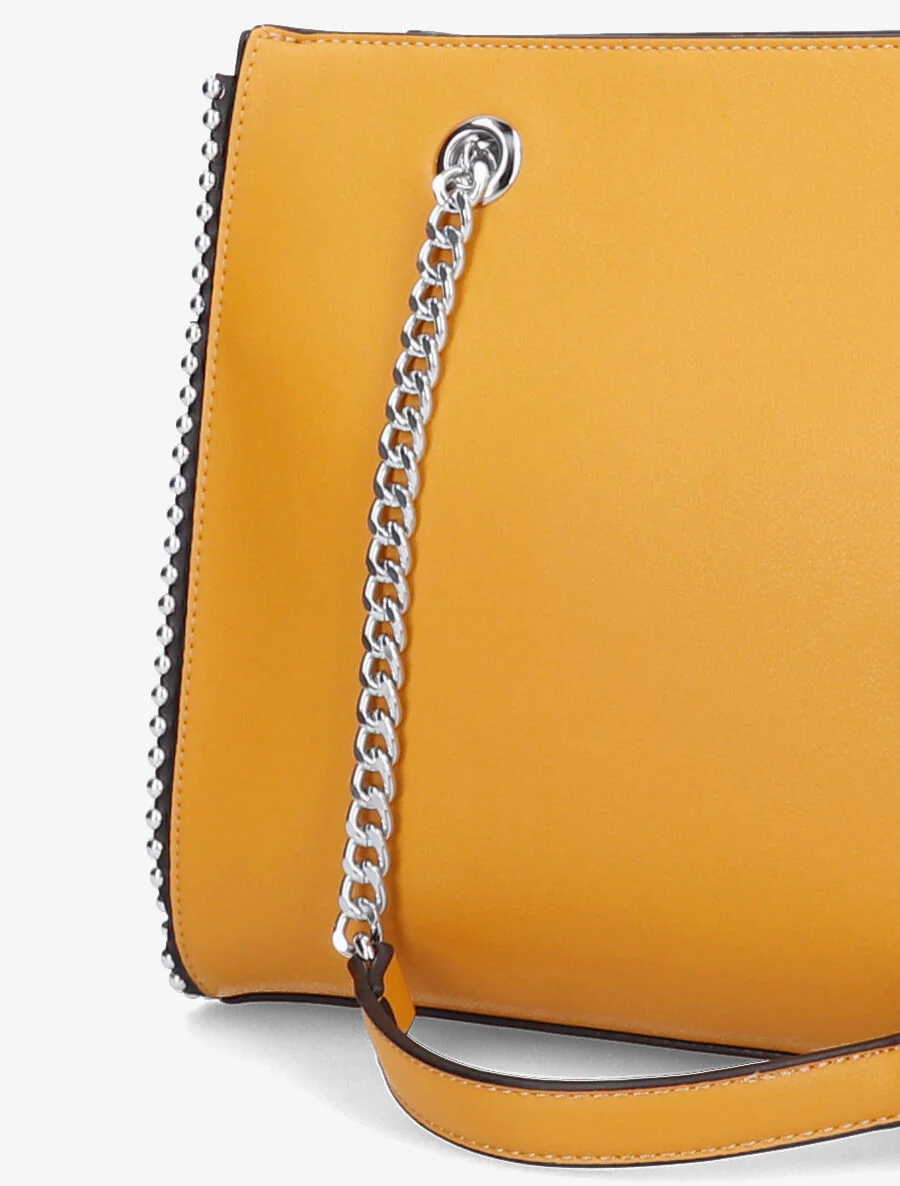 Sac à main Daphné - Jaune moutarde - Image 4