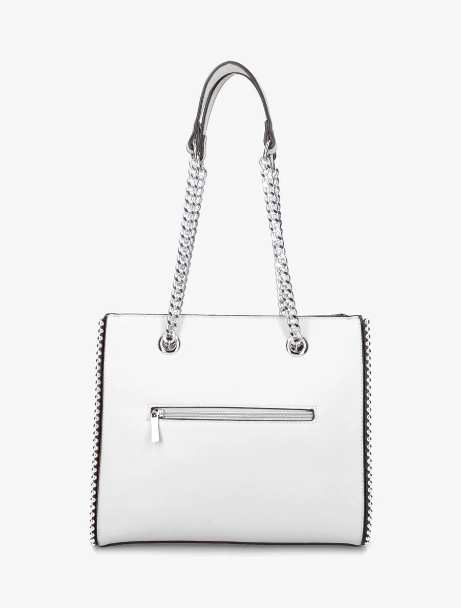 Sac à main Daphné - Blanc - Image 3