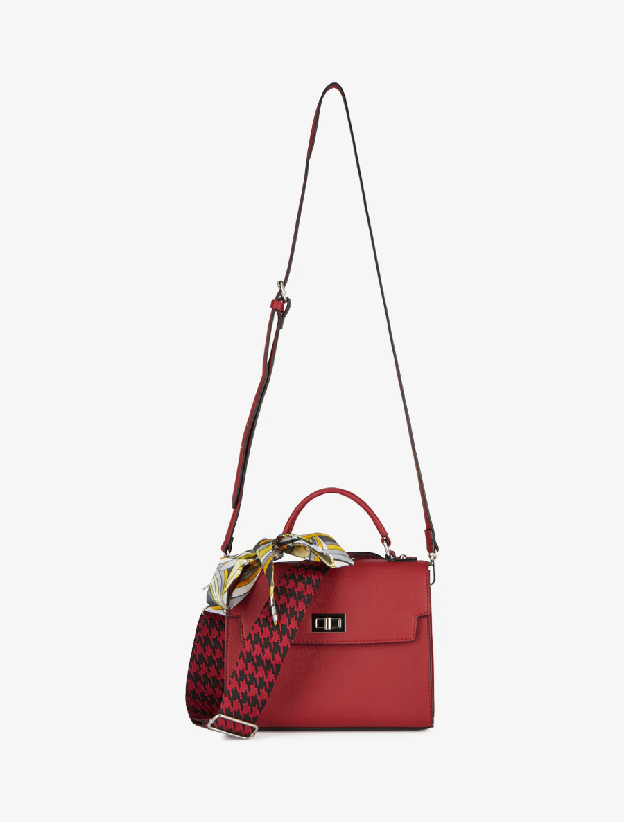 Sac à main Diana - Rouge - Image 3