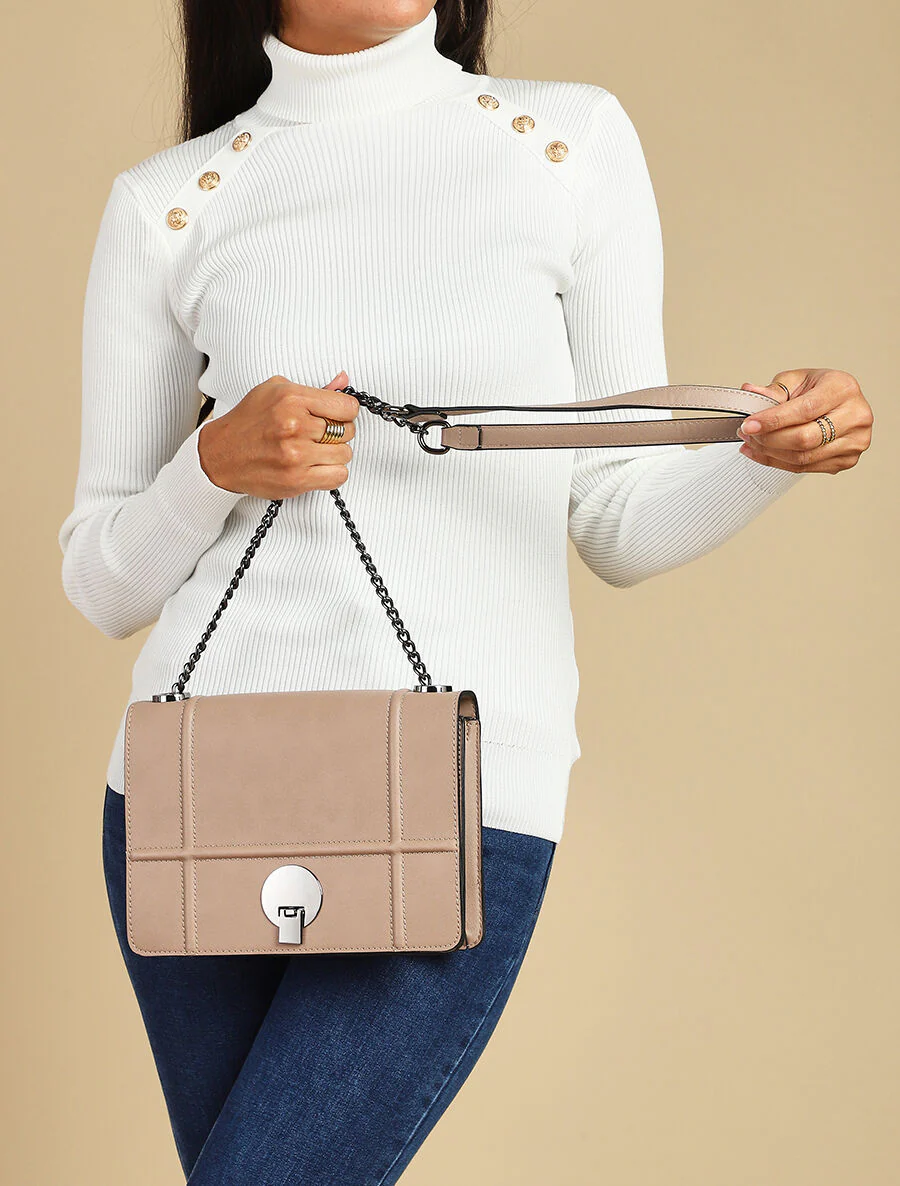 Sac à main Dorota - Taupe - Image 7