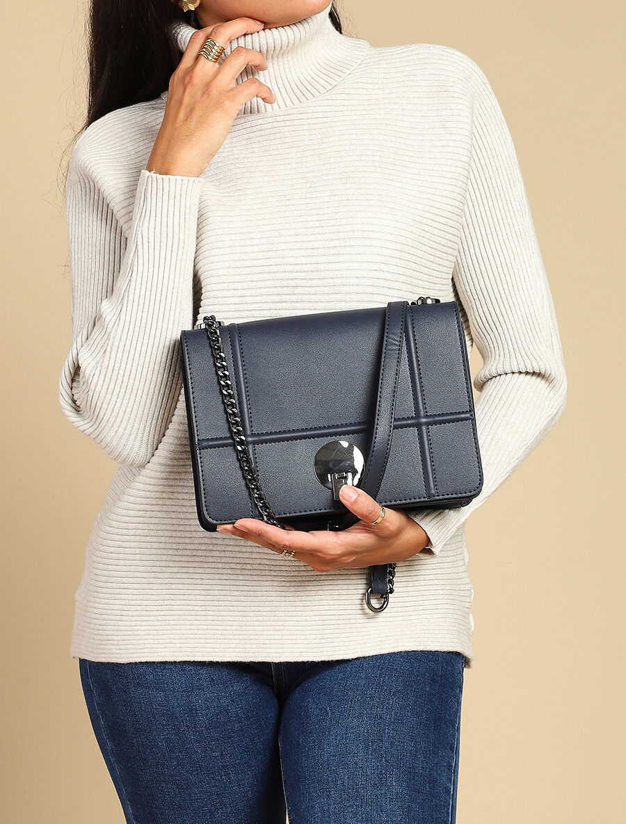 Sac à main Dorota - Marine - Image 7