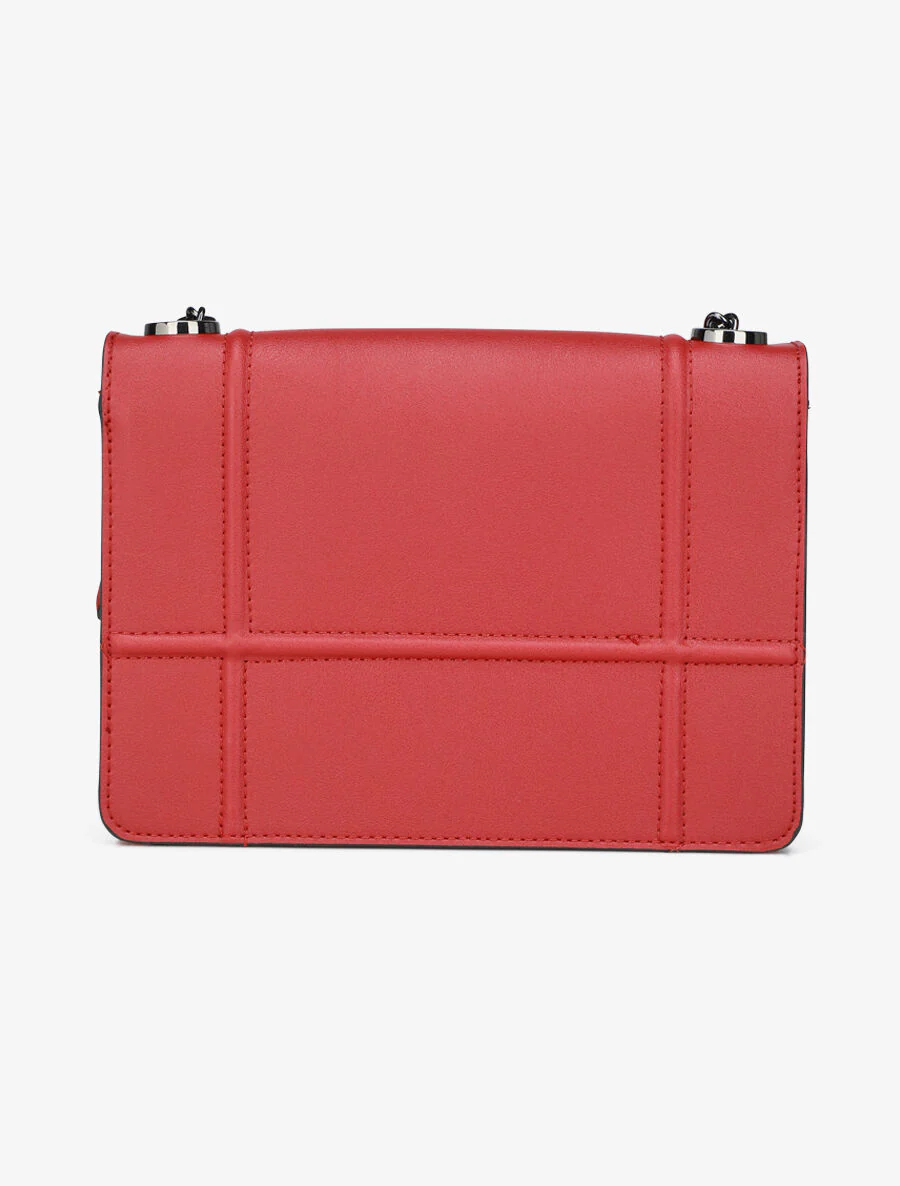 Sac à main Dorota - Rouge - Image 3