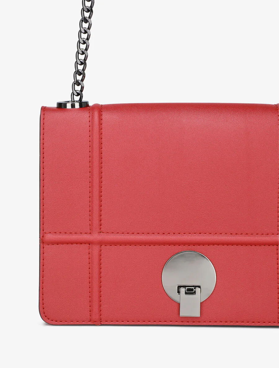 Sac à main Dorota - Rouge - Image 4