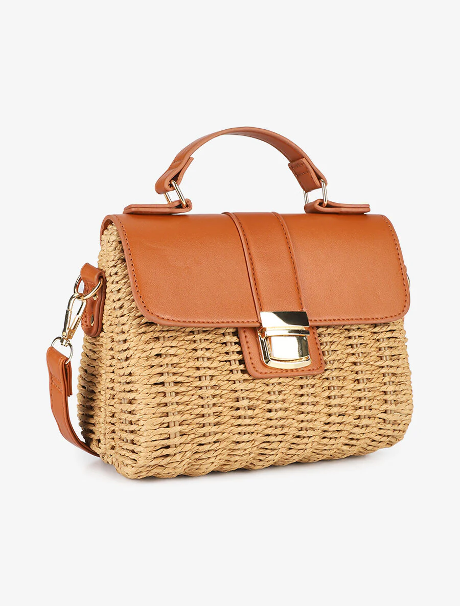 Sac à main Elisa - Camel/sable - Image 3
