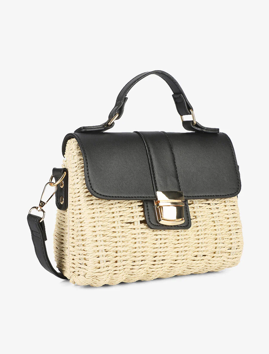 Sac à main Elisa - Noir - Image 3
