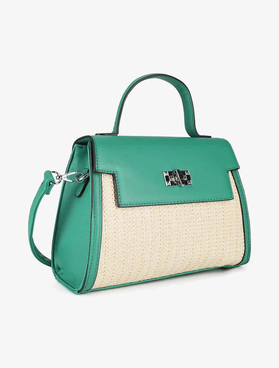 Sac à main Emmanuella - Vert - Image 3