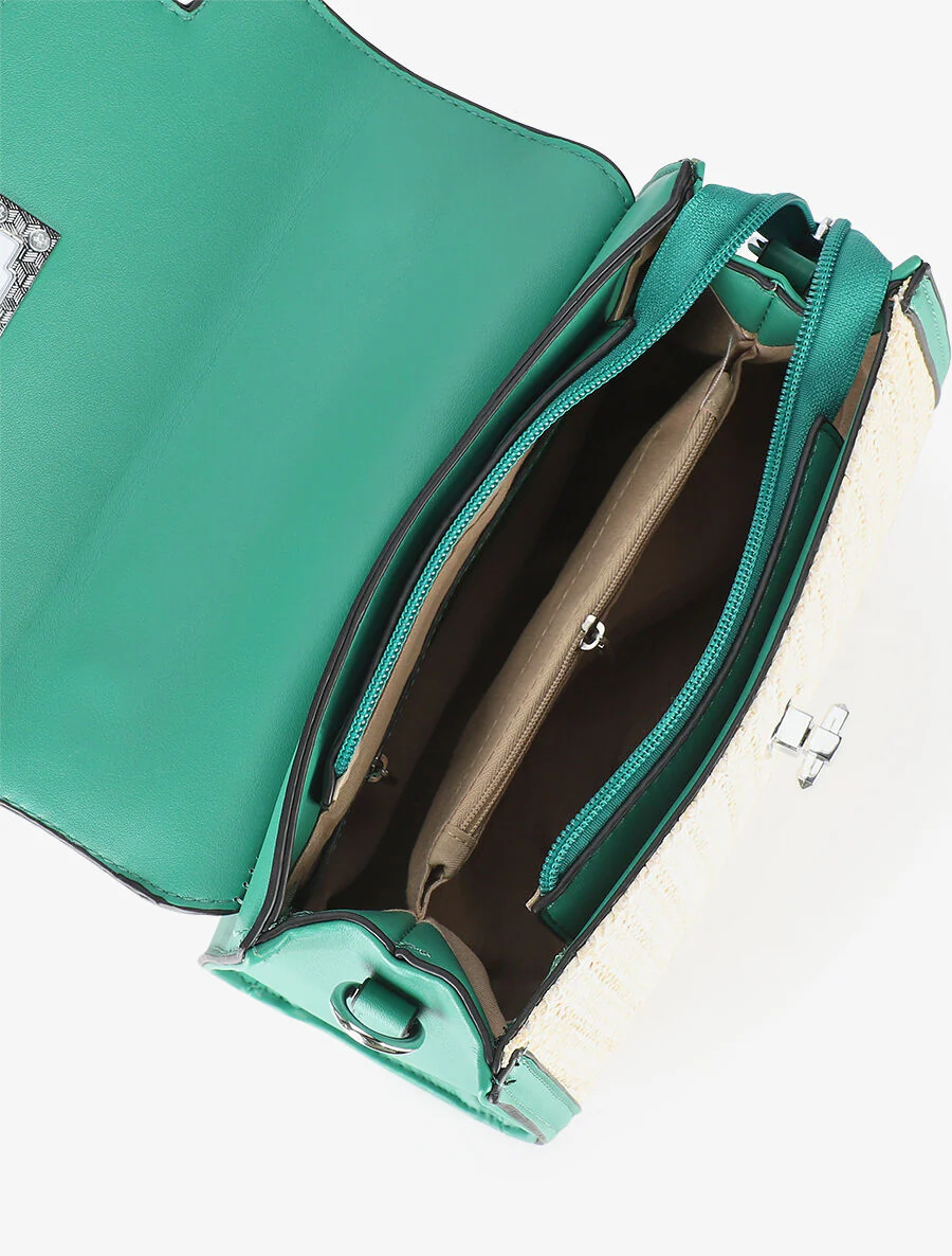 Sac à main Emmanuella - Vert - Image 4