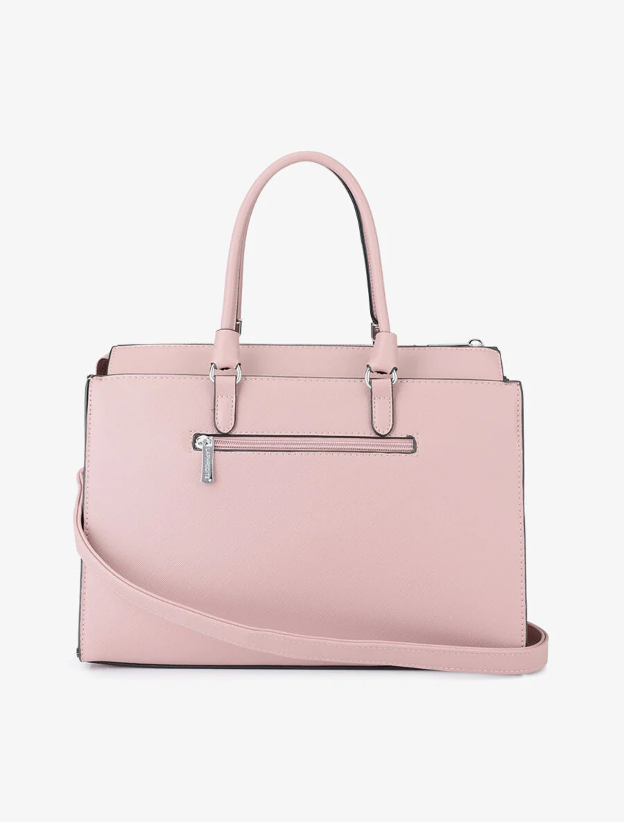 Sac à main Eugénie - Vieux rose - Image 3