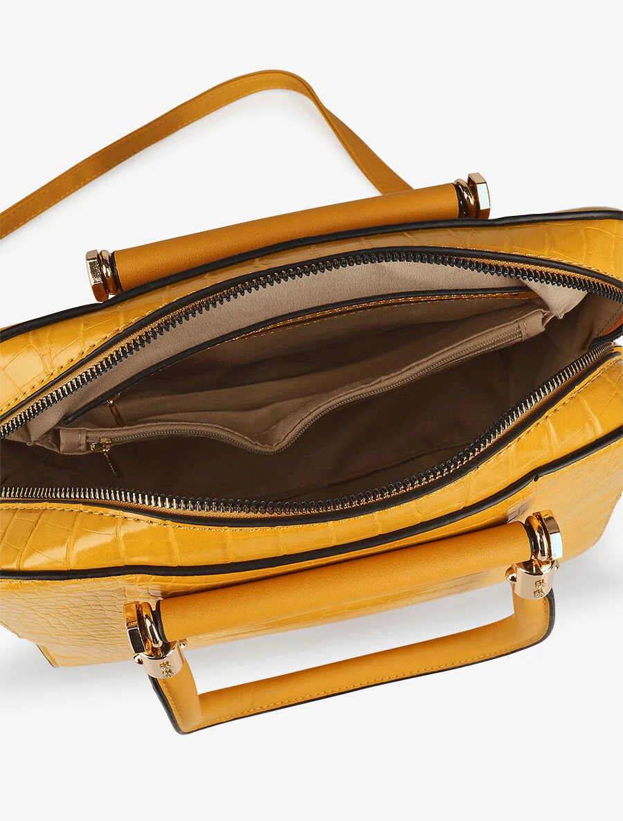 Sac à main Fallon - Jaune - Image 4