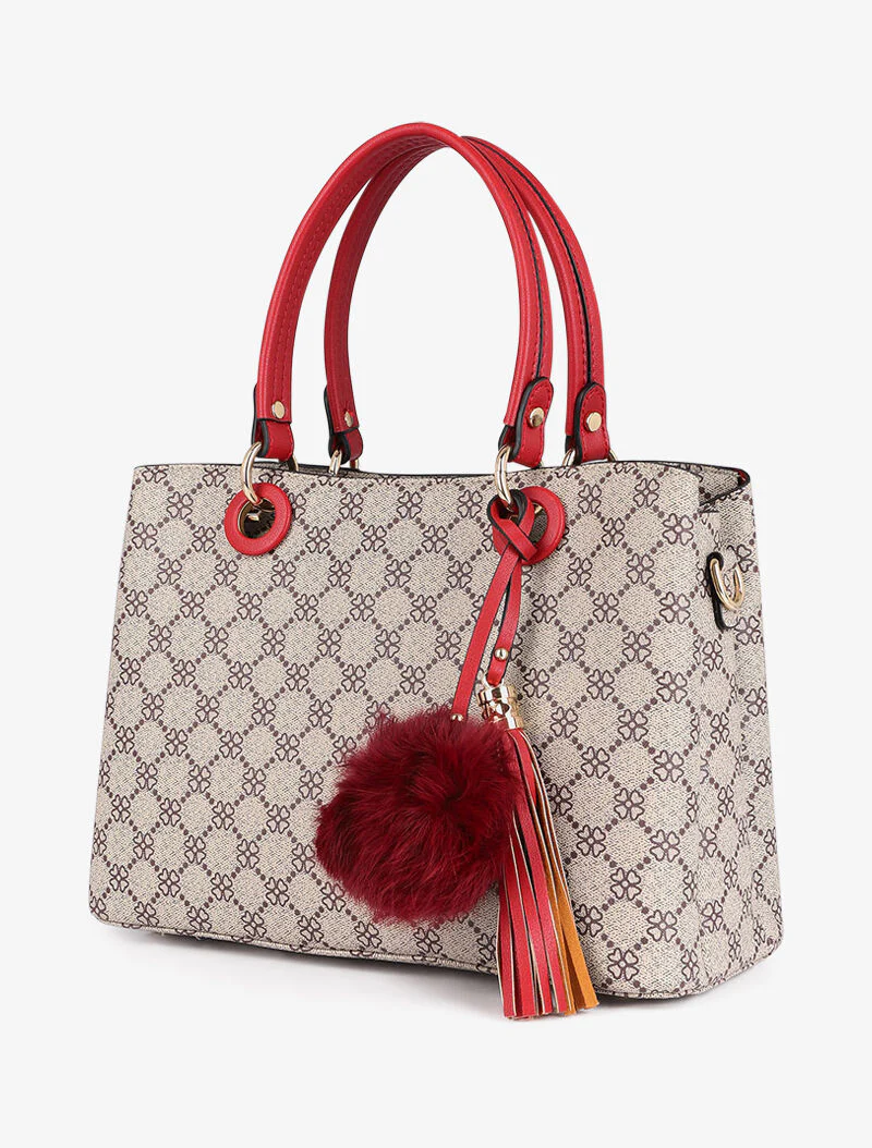 Sac à main Felicie - Rouge - Image 2
