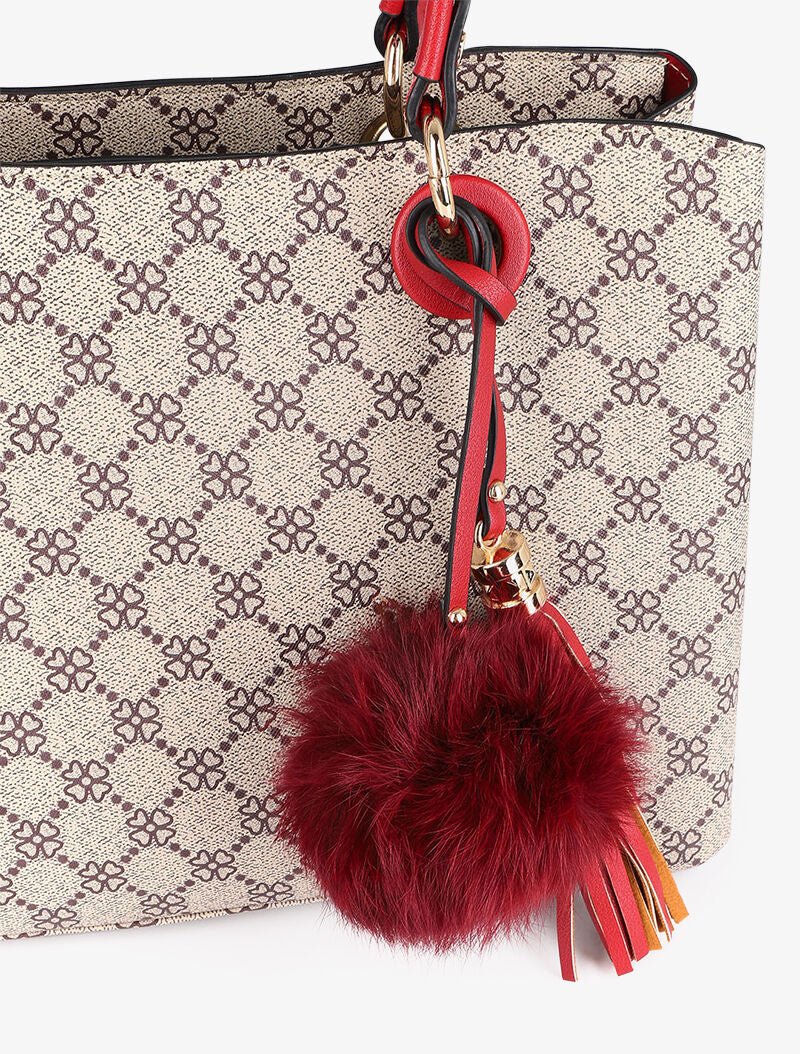 Sac à main Felicie - Rouge - Image 4