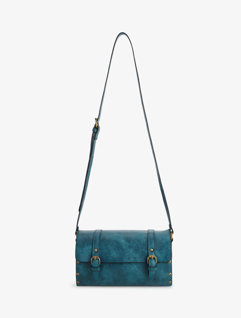 Sac à main Frida - bleu canard
