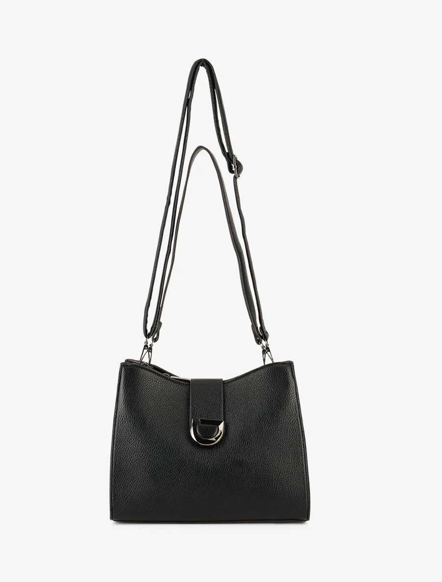 Sac à main Georgina - Noir - Image 3