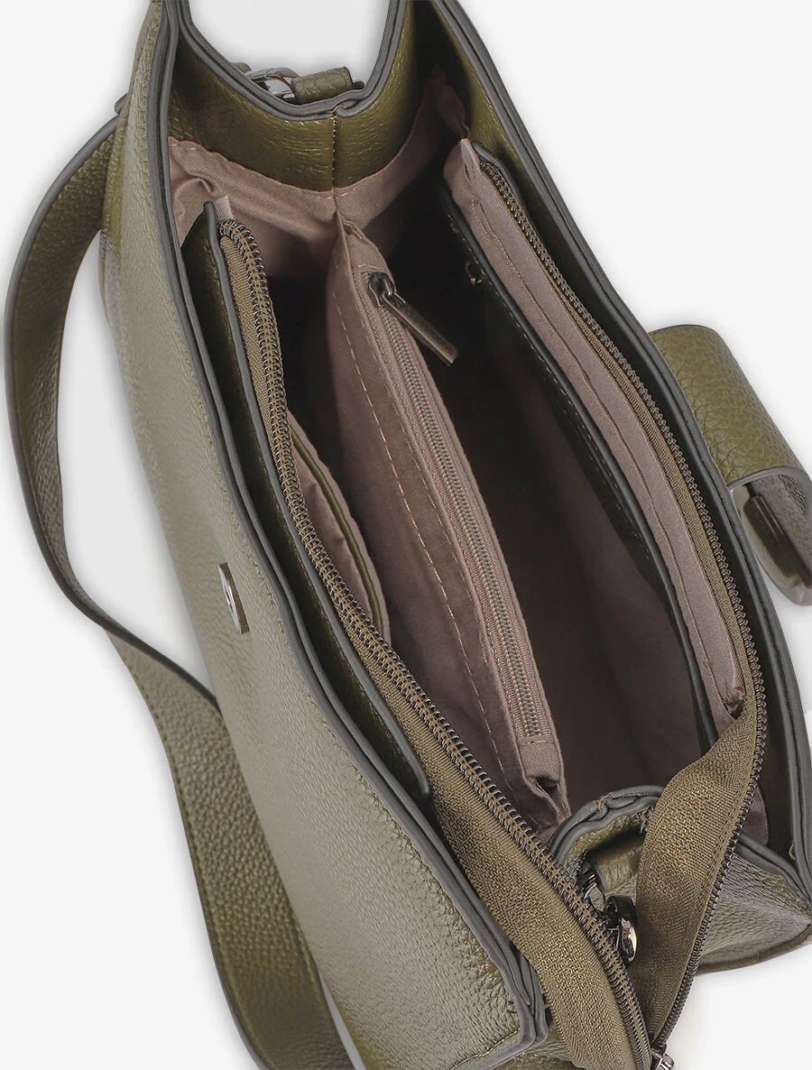 Sac à main Georgina - Kaki - Image 4