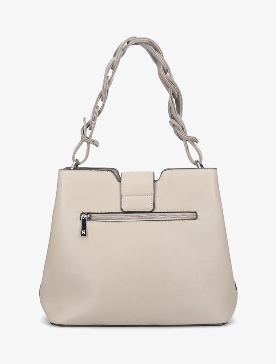 Sac à main Héloïse - Taupe - Image 3