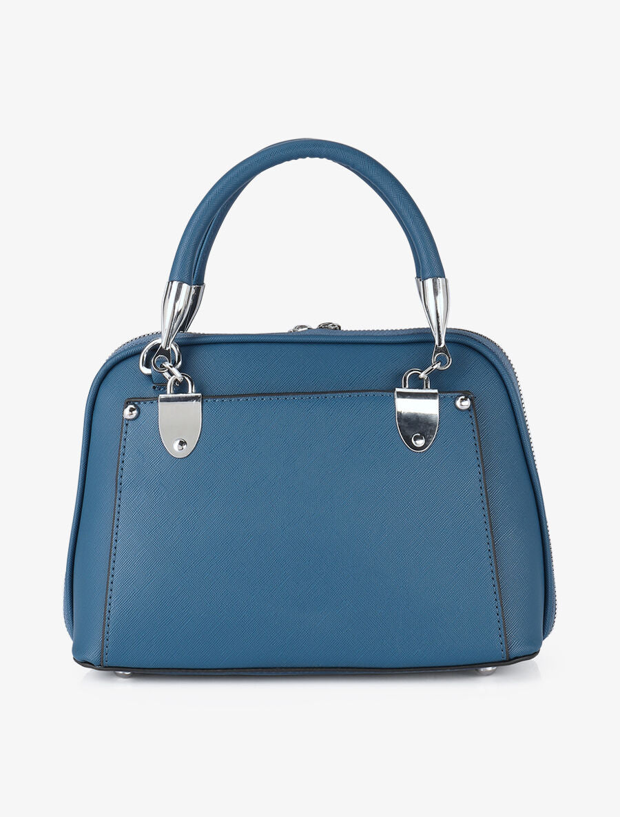 Sac à main Jenny - Bleu canard - Image 2