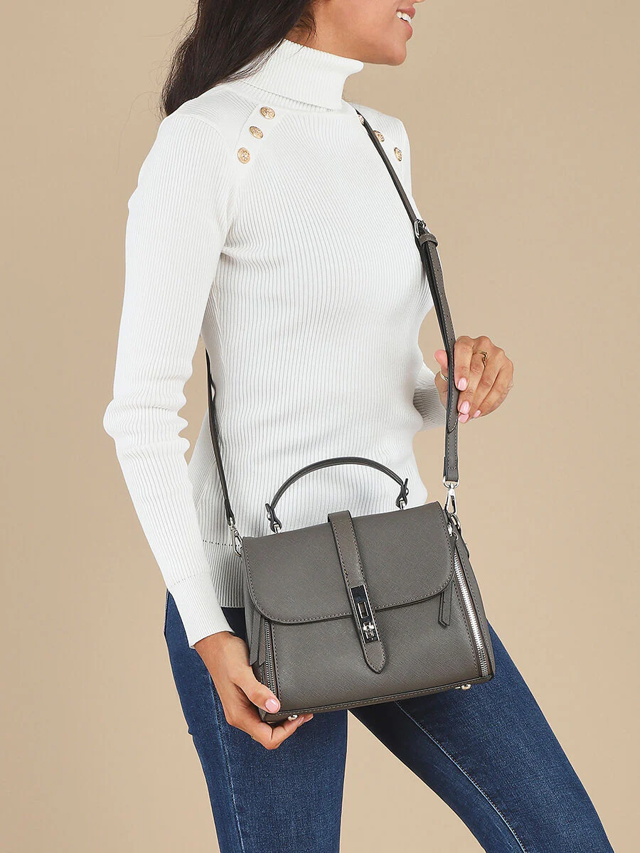 Sac à main Juana - Gris - Image 7