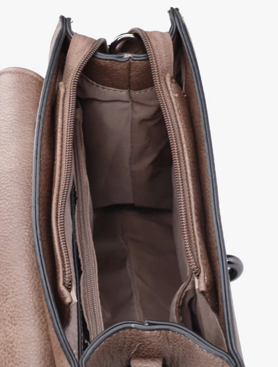 Sac à main Kalia - Taupe - Image 5