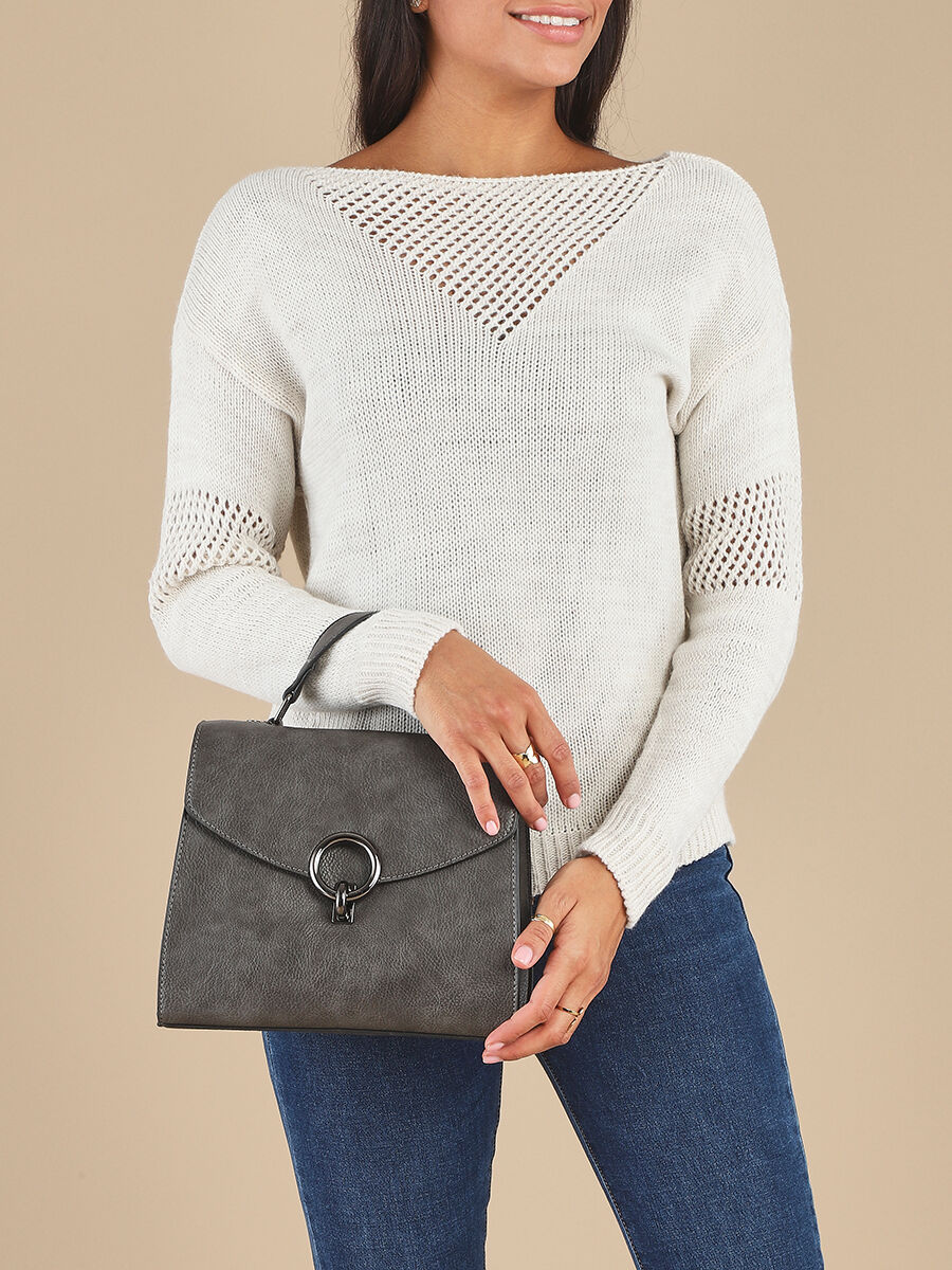 Sac à main Kalia - Gris - Image 7