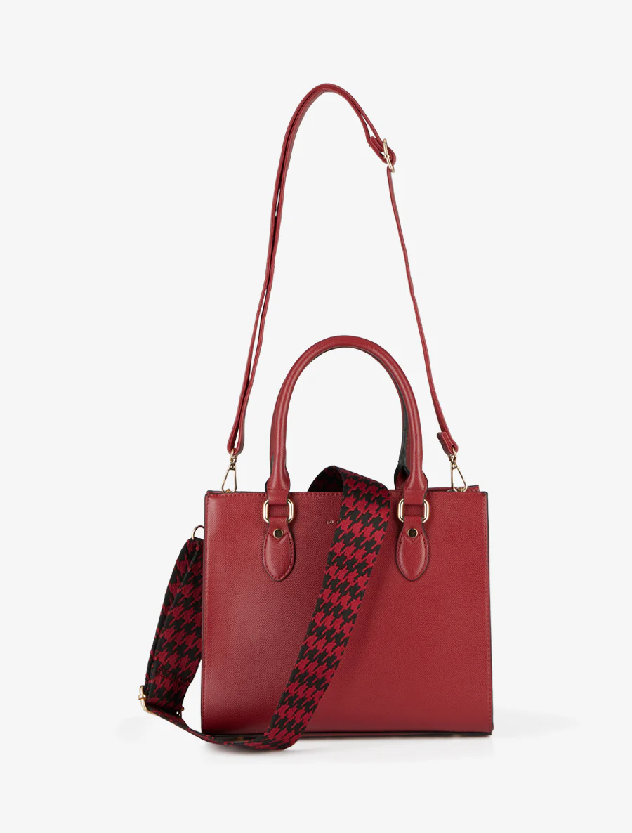 Sac à main Karen - Rouge - Image 3