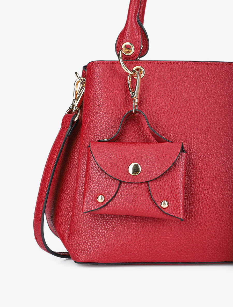 Sac à main Keli - Rouge - Image 4