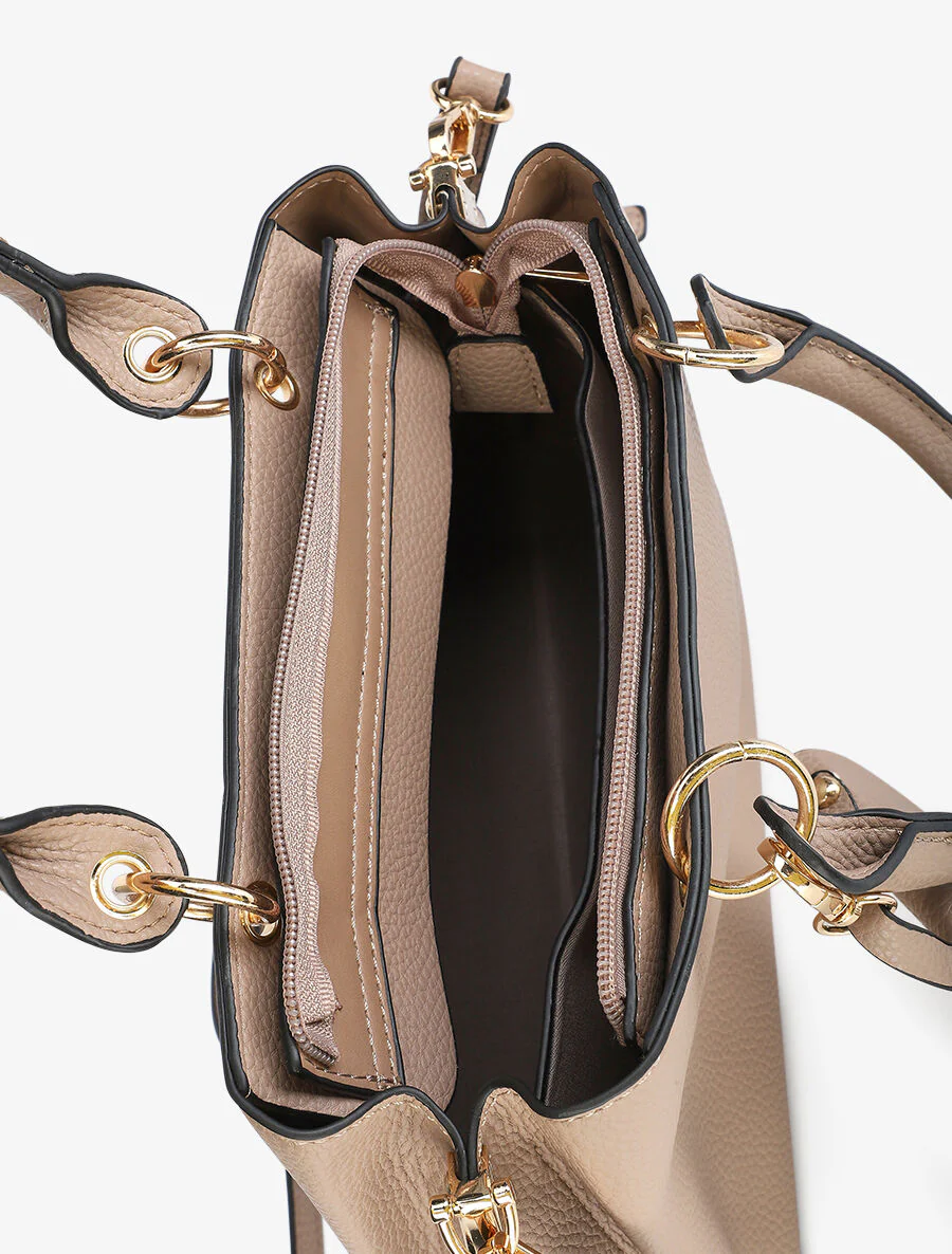 Sac à main Keli - Taupe - Image 6
