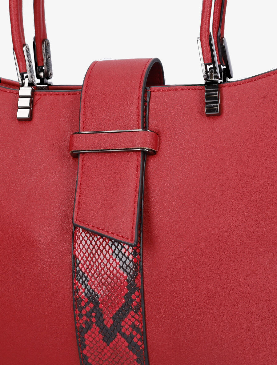 Sac à main Keona - Rouge - Image 4
