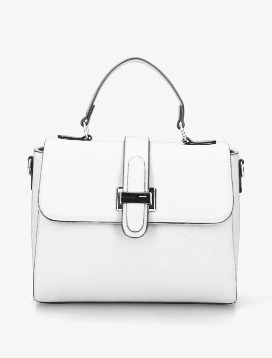 Sac à main Laëtitia - Blanc