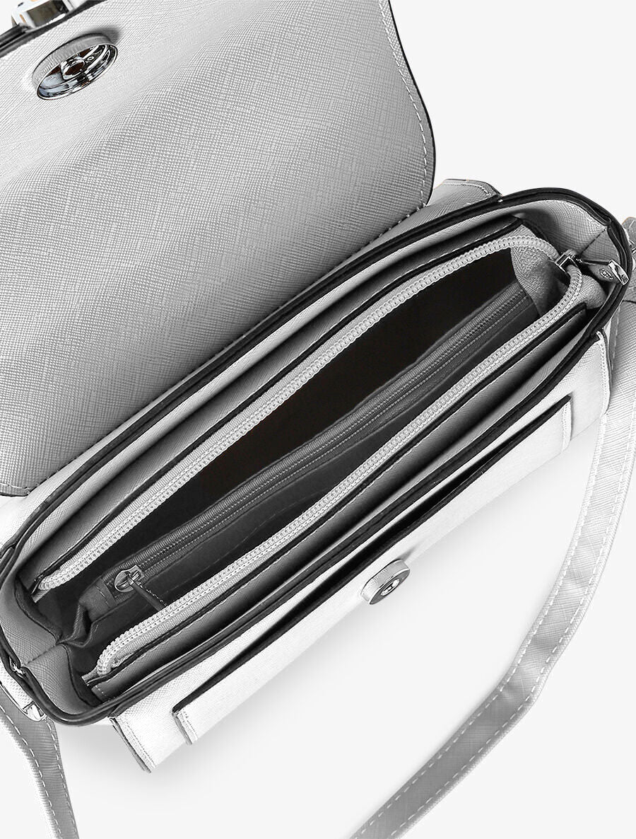 Sac à main lamia - Blanc - Image 4