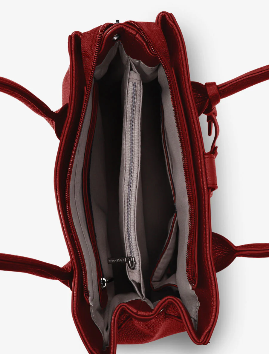 Sac à main Lazara - Rouge - Image 4