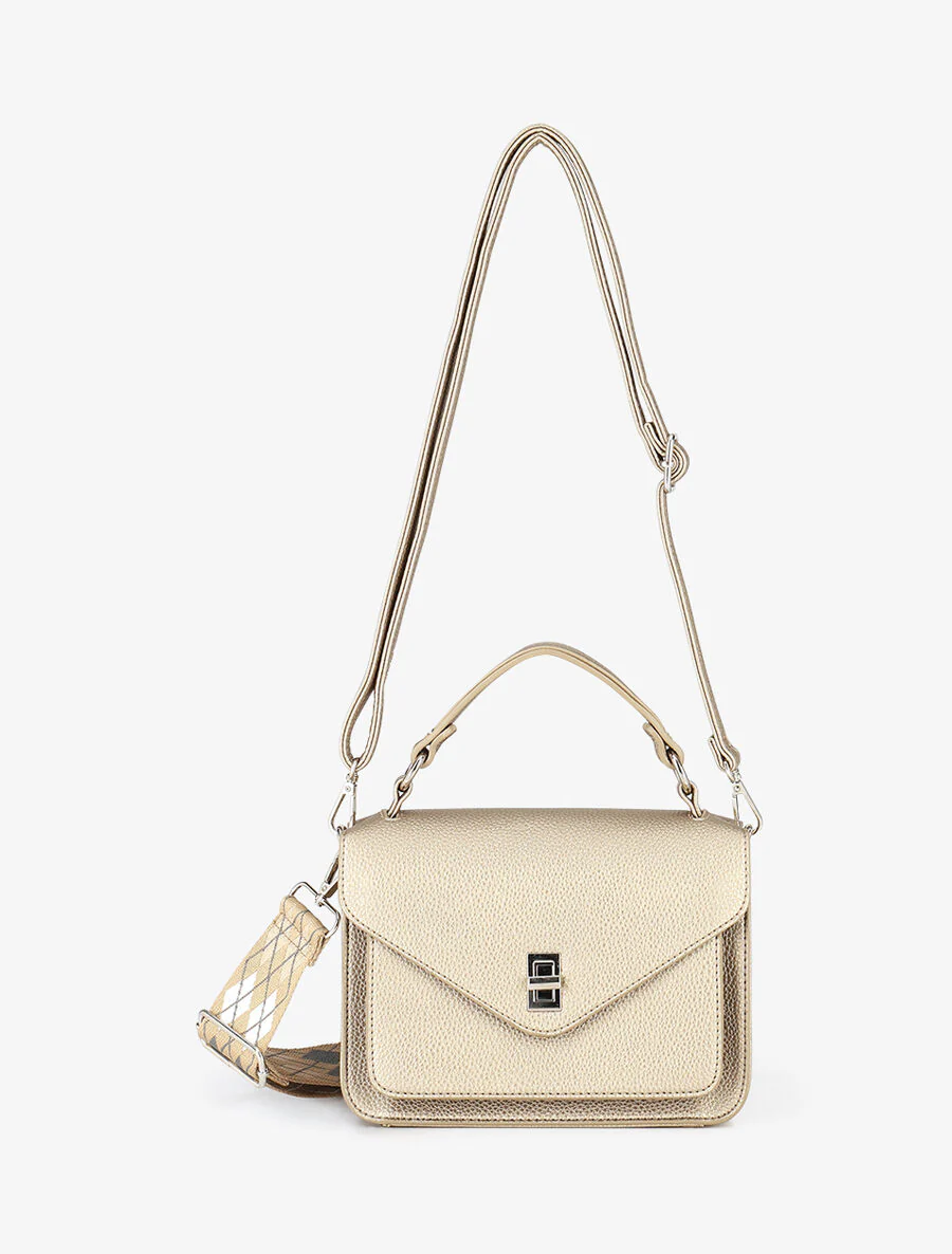 Sac à main Lena - Taupe nacré - Image 3