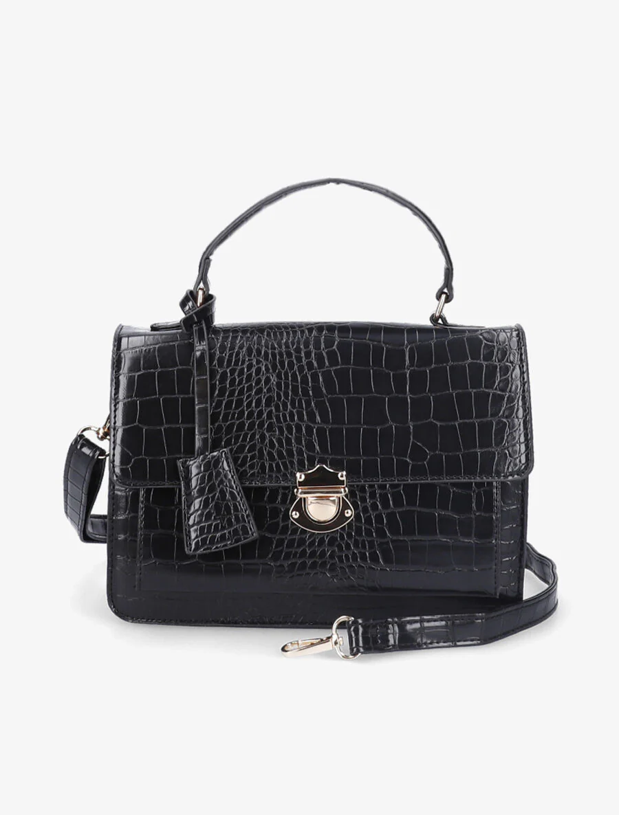Sac à main Léo - Noir