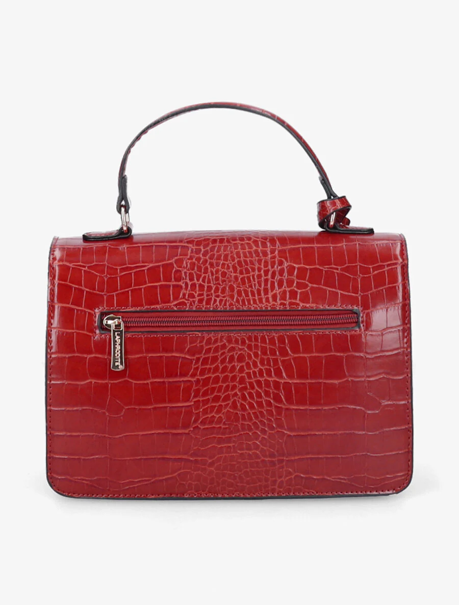 Sac à main Léo - Rouge - Image 2