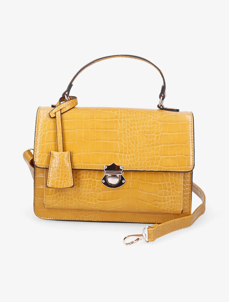 Sac à main Léo - Jaune