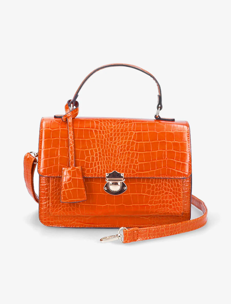 Sac à main Léo - Orange
