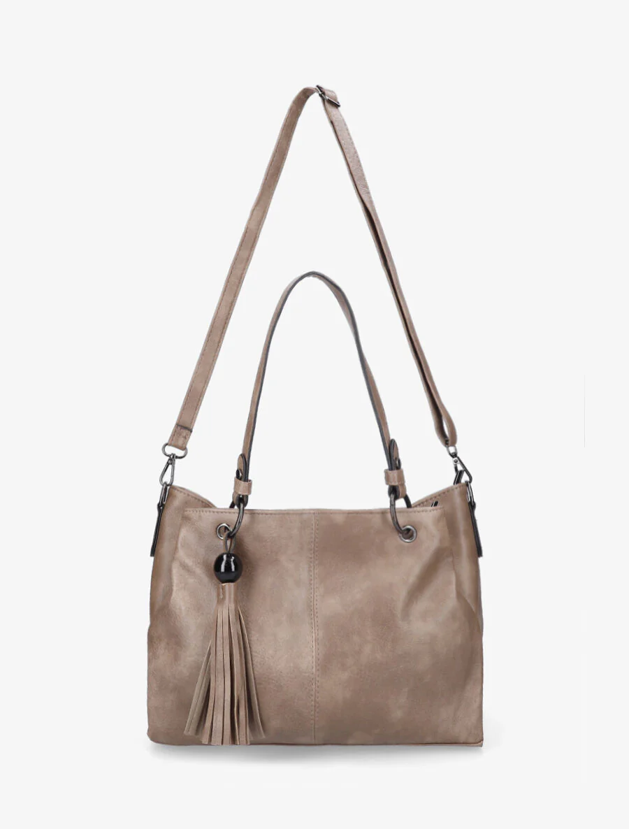 Sac à main Loreto - Taupe - Image 3