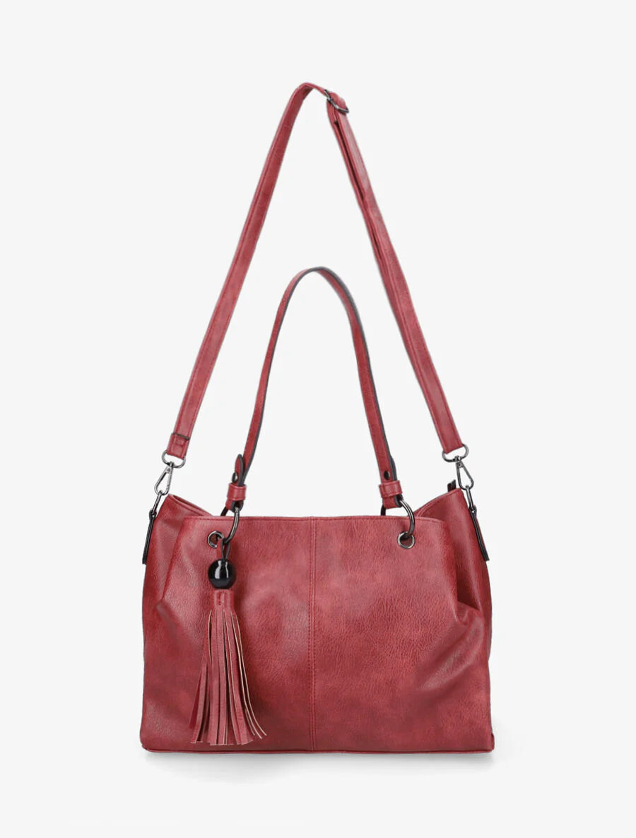 Sac à main Loreto - Rouge - Image 3