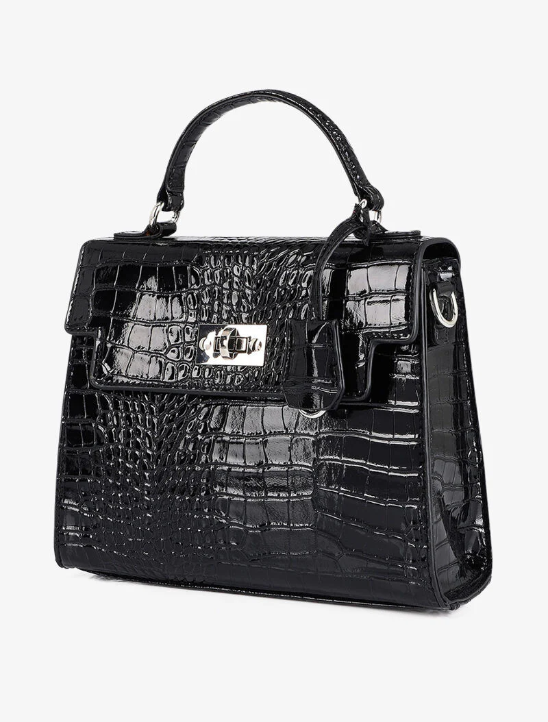Sac à main Madeleine - Noir - Image 2