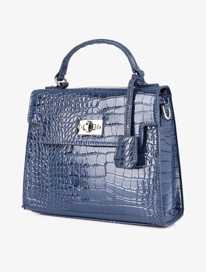Sac à main Madeleine - Bleu - Image 2
