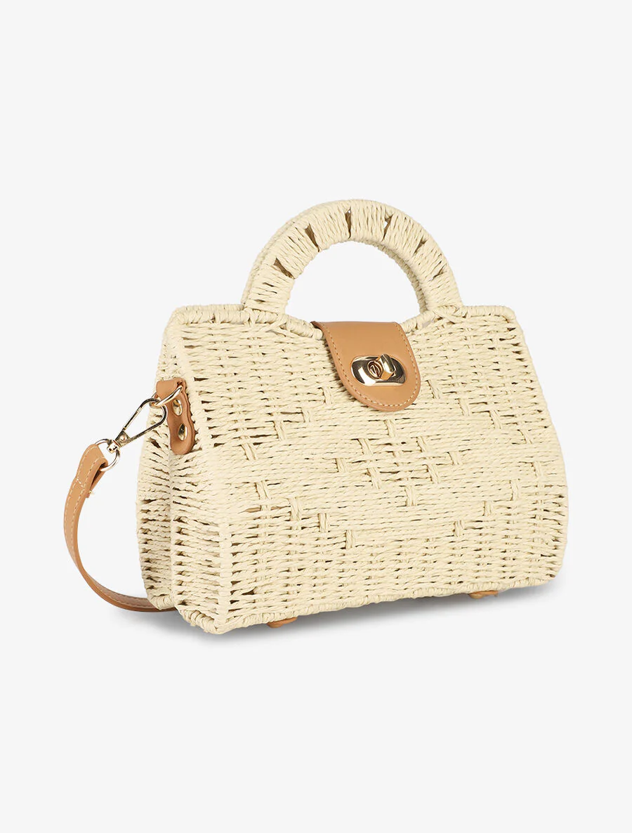 Sac à main Maé - Beige - Image 3