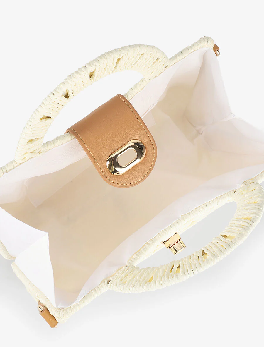 Sac à main Maé - Écru - Image 4