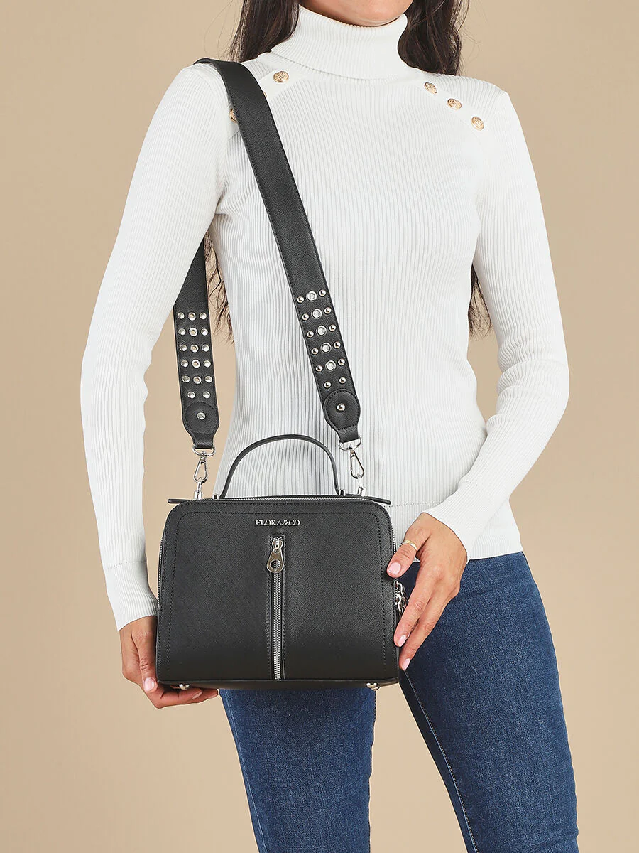 Sac à main Mahima - Noir - Image 7