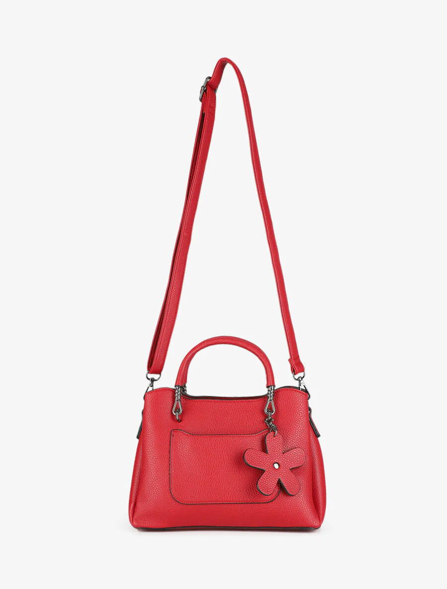 Sac à main Maribel - Rouge - Image 3