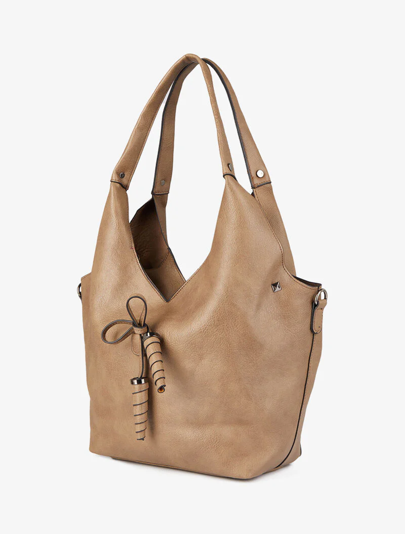 Sac à main Marie - Taupe - Image 2