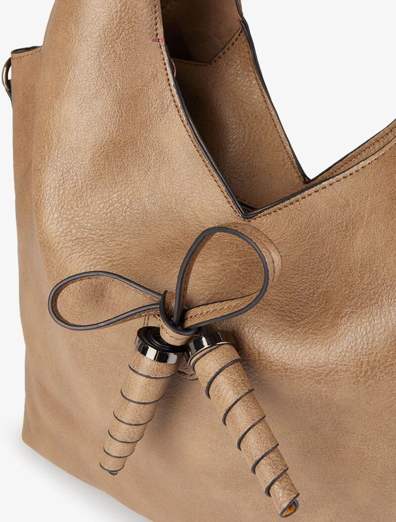 Sac à main Marie - Taupe - Image 4