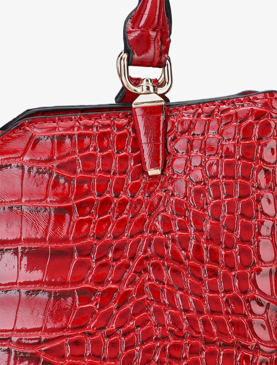 Sac à main Marina - Rouge - Image 4