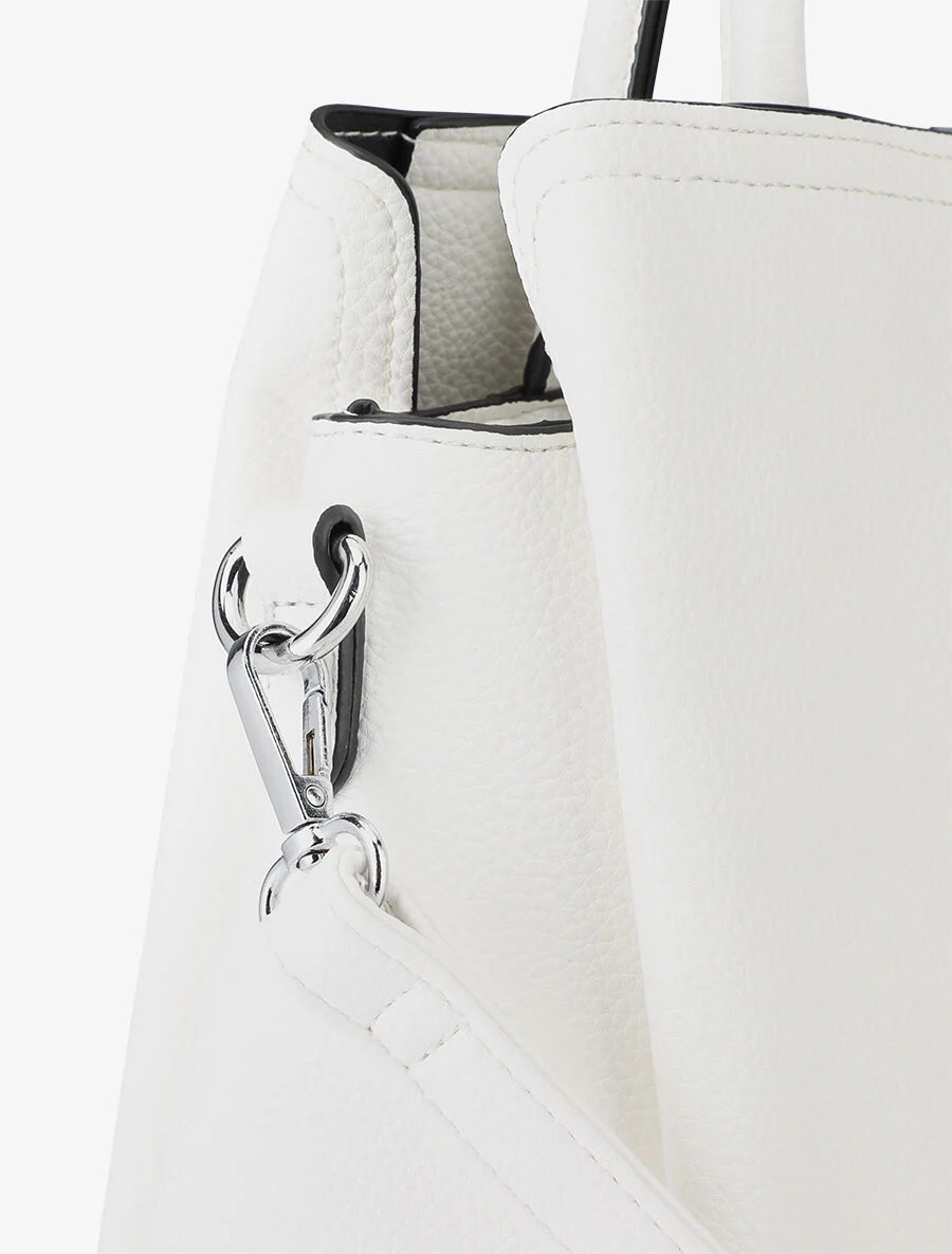 Sac à main Maryvonne - Blanc - Image 4