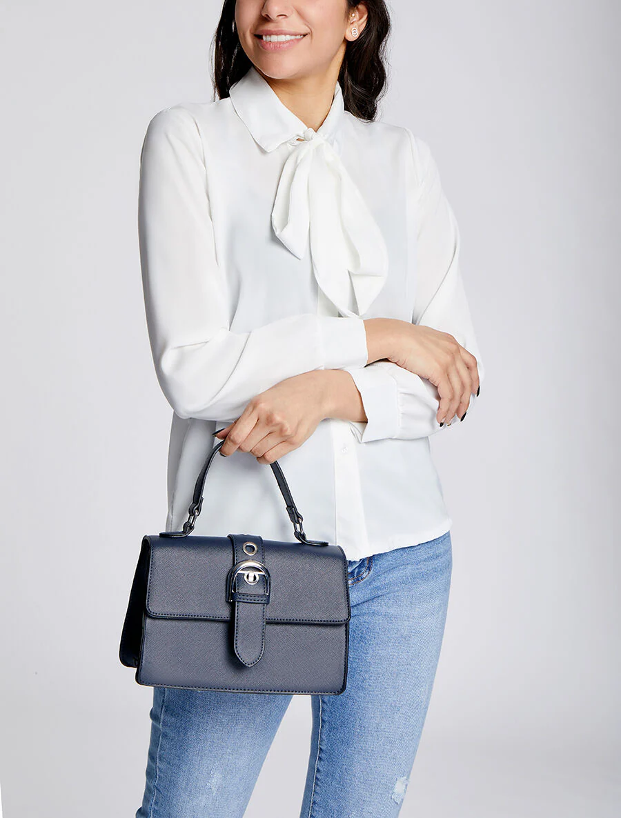 Sac à main Meredith - Bleu - Image 5